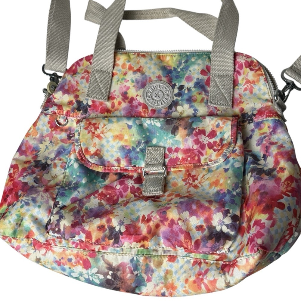 Kipling Felix Fairfax Large Handbag Crossbody Polyester Adjustable Strap Purse - Picture 2 of 11